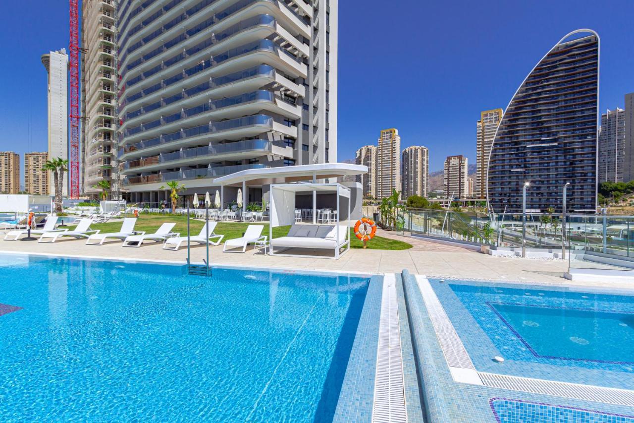 Sunset Cliffs Sea & Sky Apartments Benidorm Exteriör bild