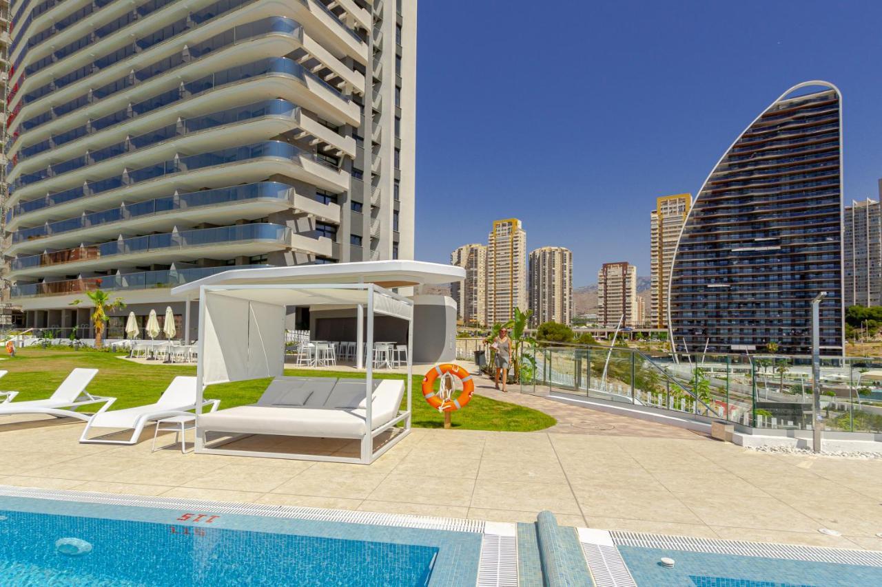 Sunset Cliffs Sea & Sky Apartments Benidorm Exteriör bild